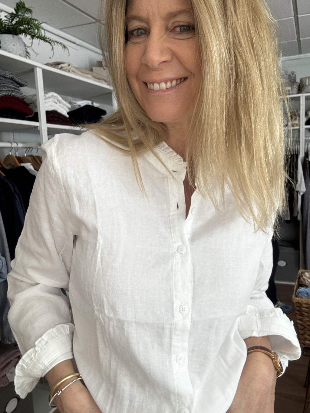 Blusa Margarita Blanca