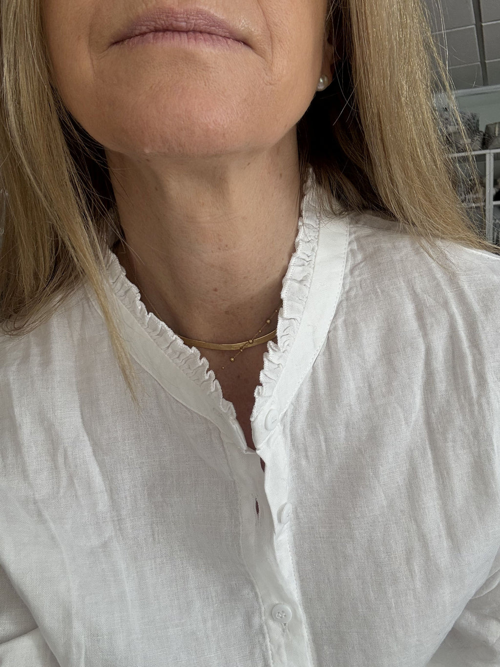 Blusa Margarita Blanca