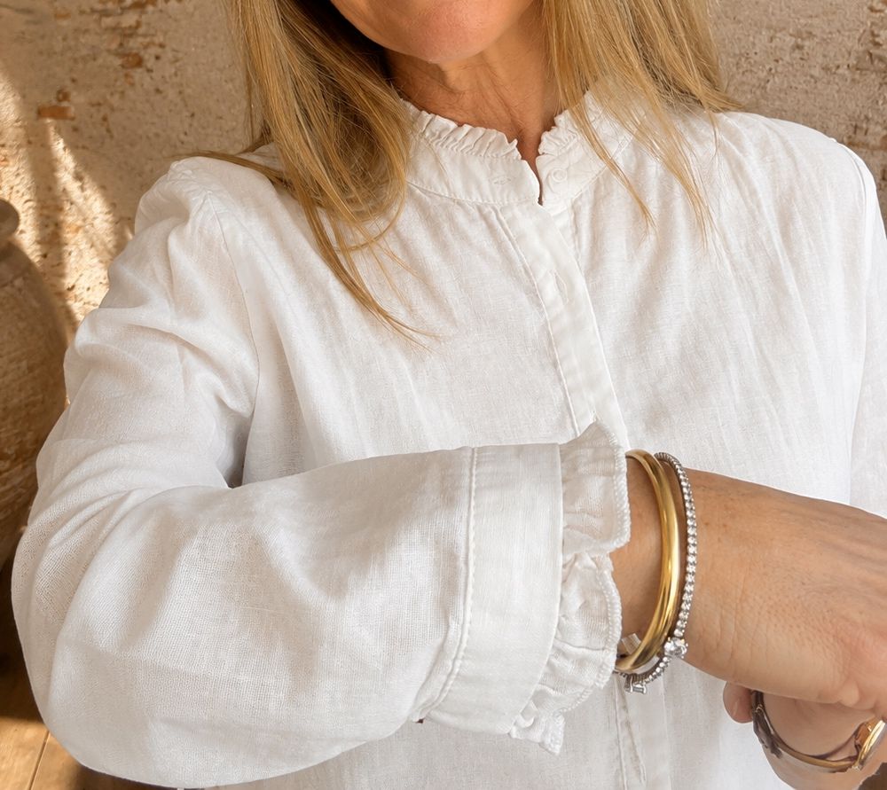 Blusa Margarita Blanca