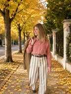 Blusa Margarita Rosa Viejo