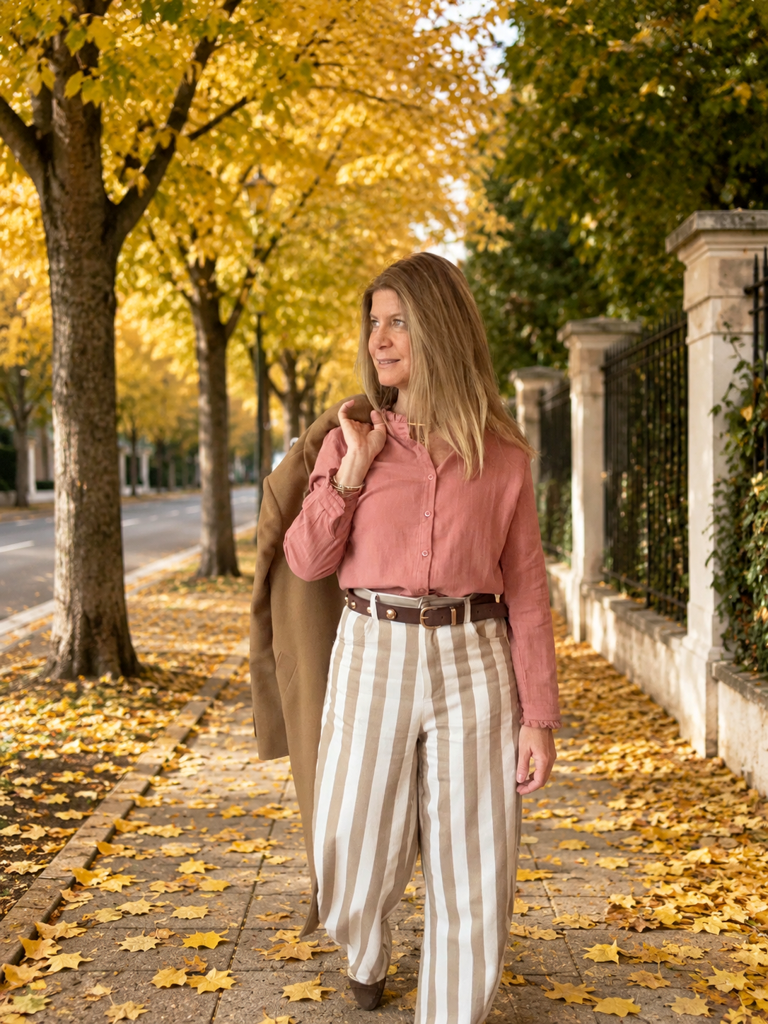 Blusa Margarita Rosa Viejo
