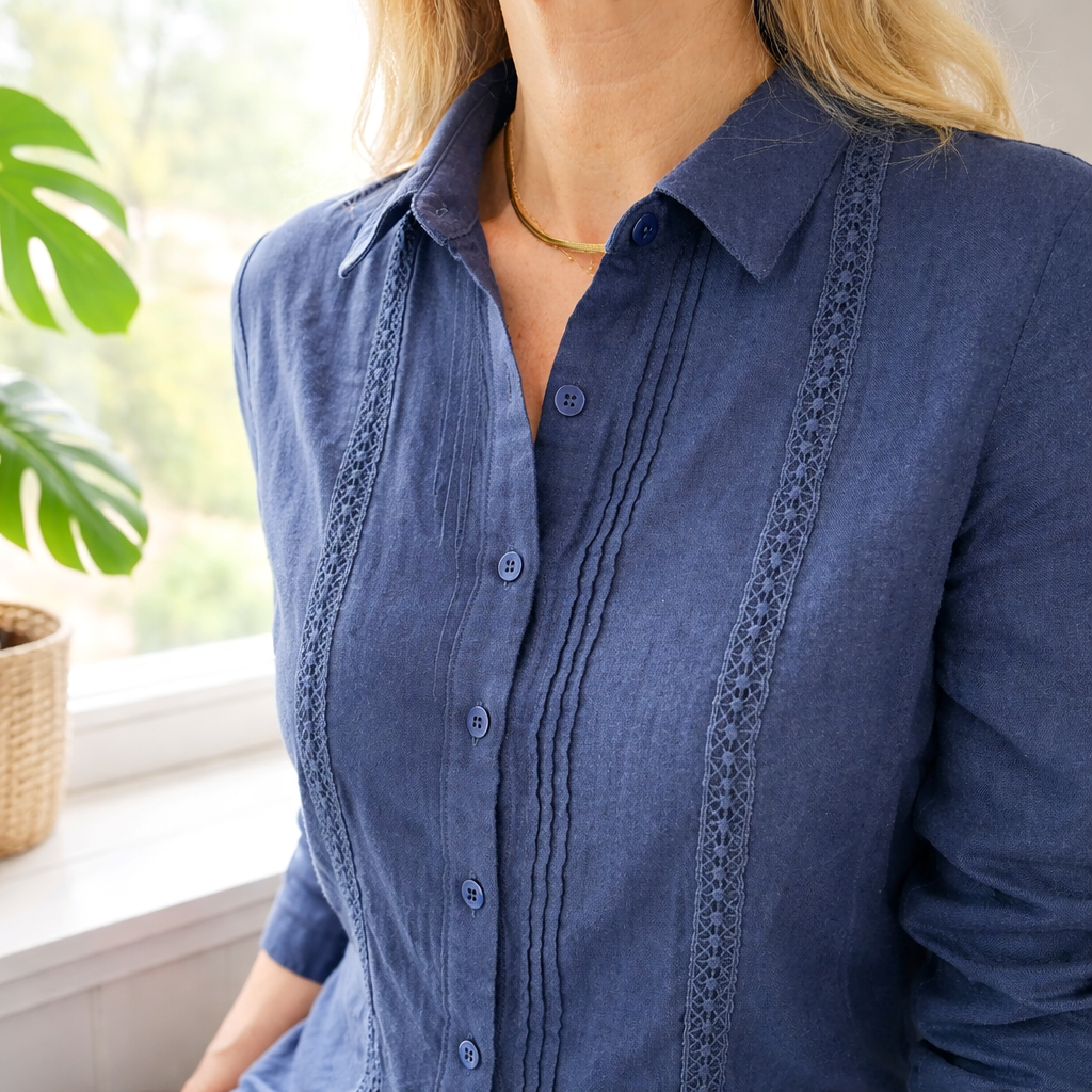 Blusa Matilde Azul