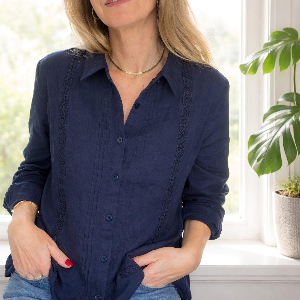 Blusa Matilde Azul