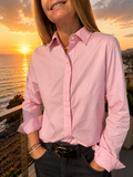 Blusa Nativa Cuadrillé Rosada