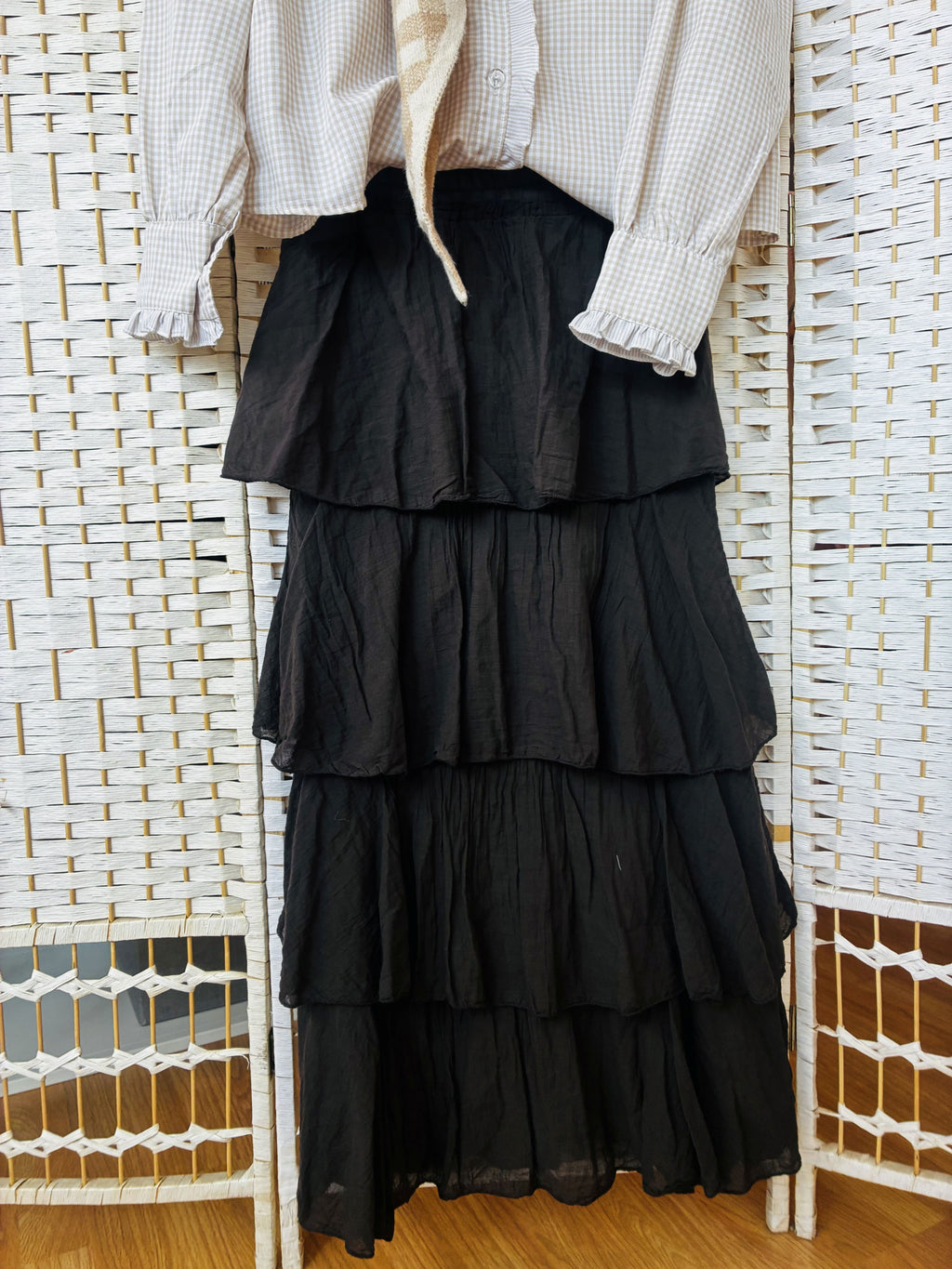 Pollera Capas Café