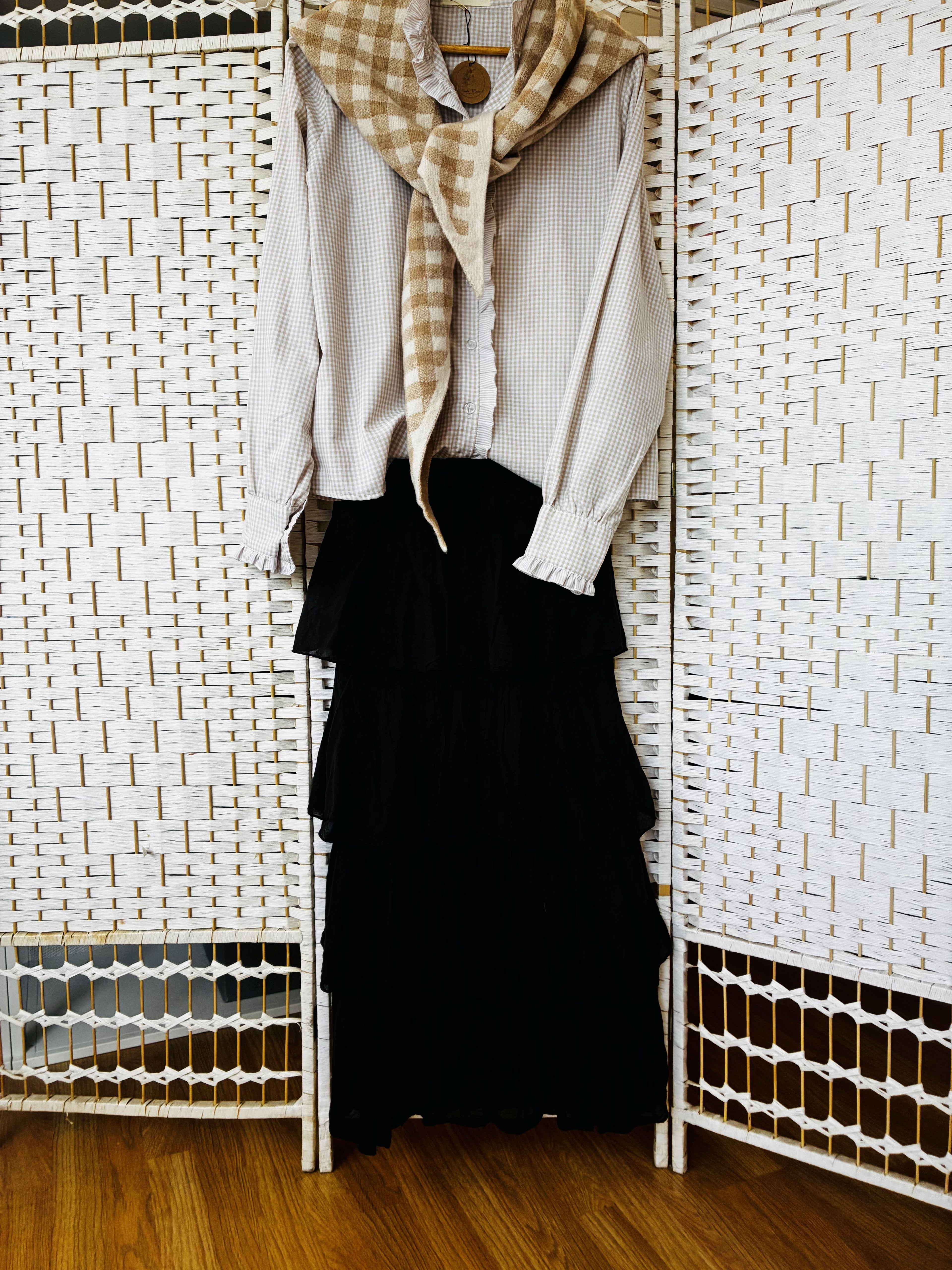 Pollera Capas Café