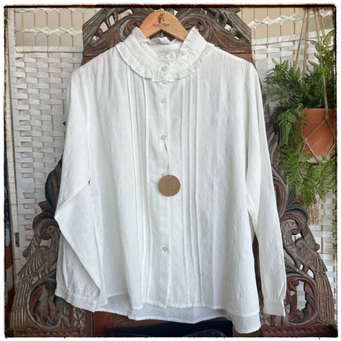 Blusa Graciela Blanca - Imagen 2