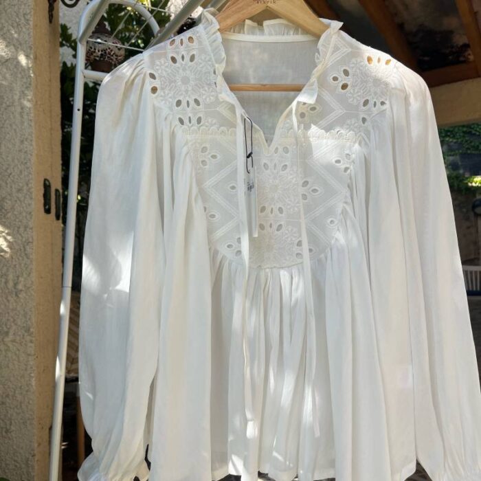 Blusa Astral Blanca