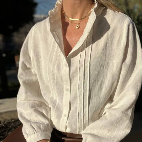 Blusa Graciela Blanca