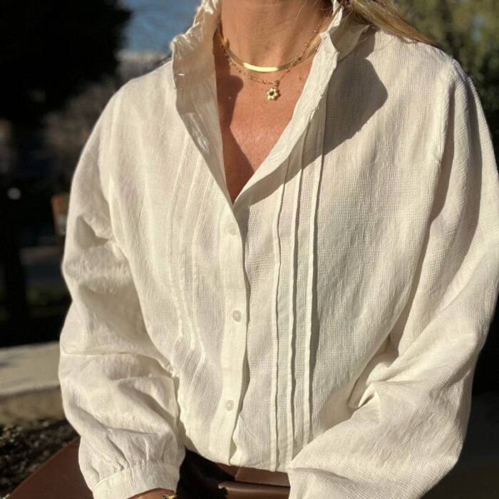 Blusa Graciela Blanca