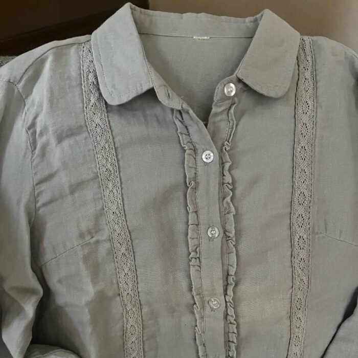 Blusa Simona Gris - Imagen 2