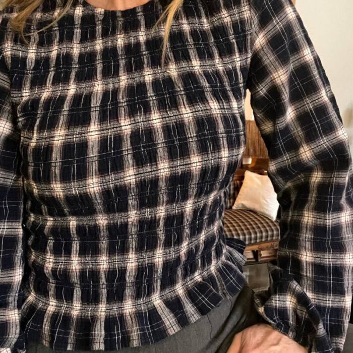Blusa Vincent Azul - Imagen 2