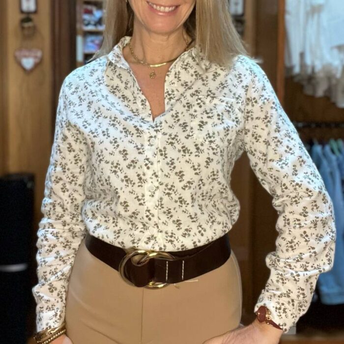 Blusa Campomar Blanca