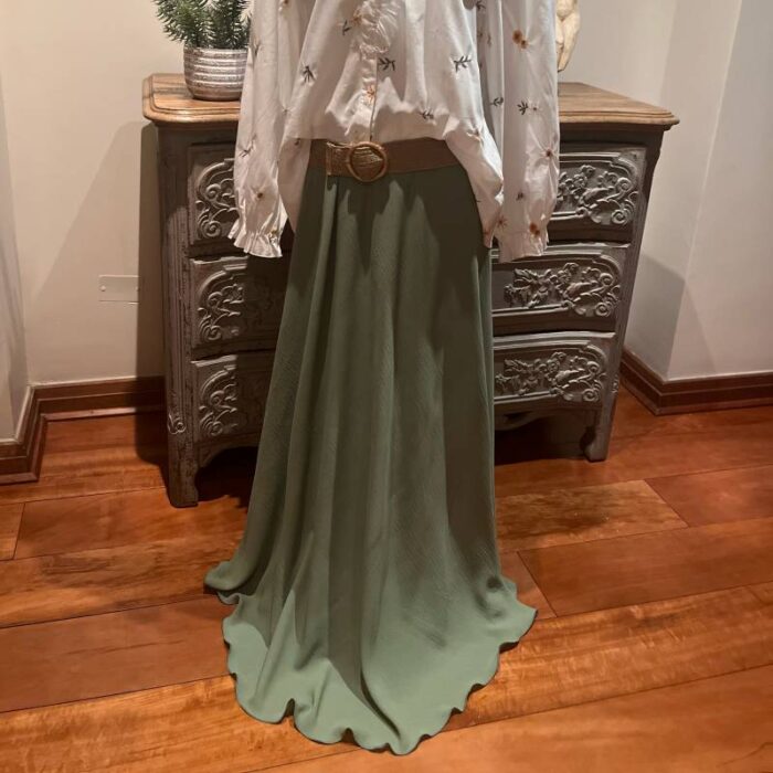 Pollera Carolina Verde