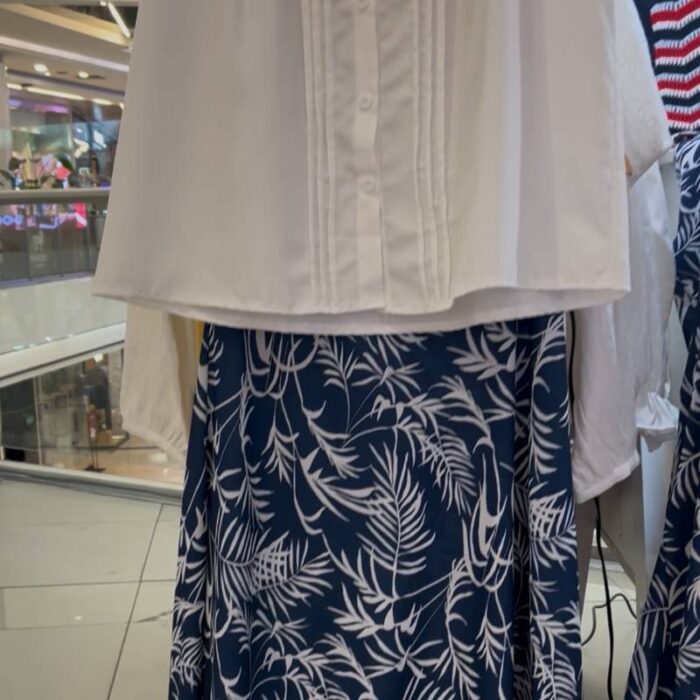 Pollera Carolina Ramitas