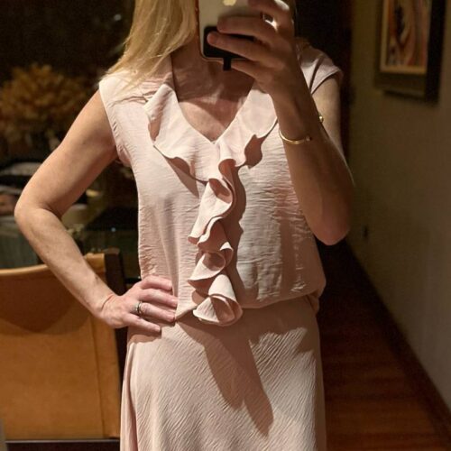 Blusa Carolina Rosada
