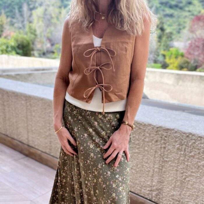 Gilet Camel - Imagen 3