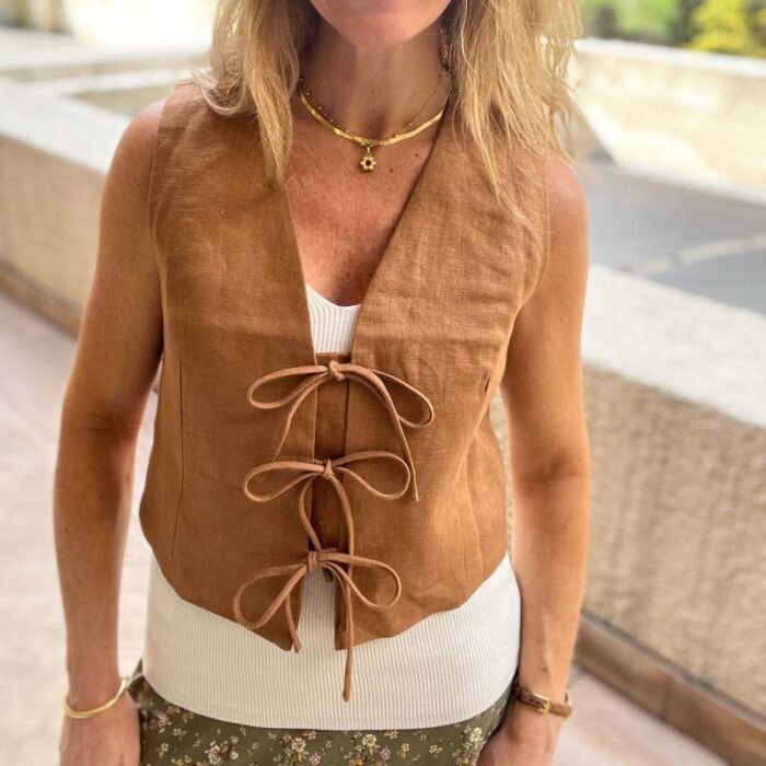 Gilet Camel - Imagen 2