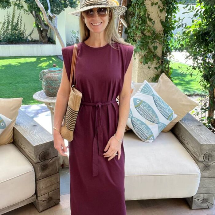 Vestido Roberta Burdeo - Imagen 2