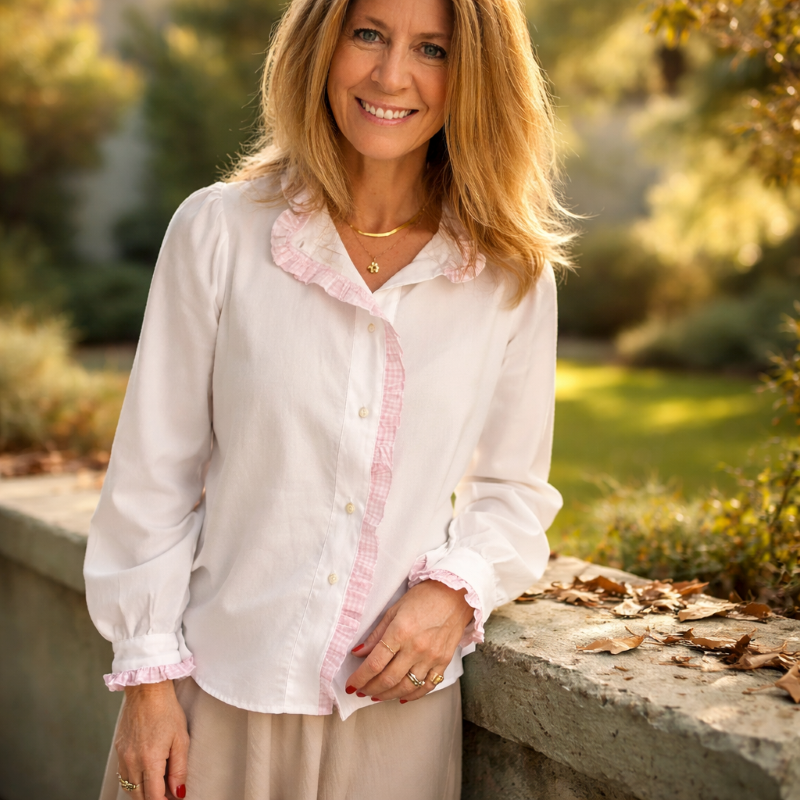 Blusa Carola Blanca I - Imagen 3